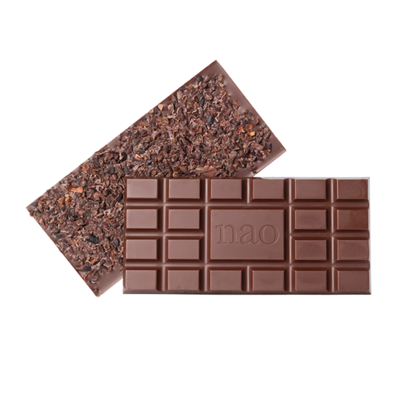 Chocolat au lait Sao Tomé bio - Eclats de cacao