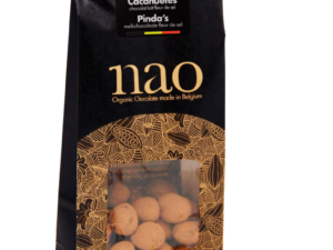 Cacahuetes Enrobées Chocolat Lait 45% Sao Tome Bean-to-bar Fleur de Sel 100g Bio