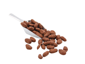 Fèves de cacao Enrobées Chocolat noir 68% Pérou Bean-to-bar 200g Bio