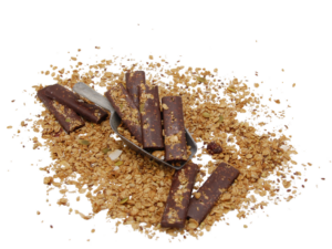 Sticks Chocolat Noir 72% Sao Tome Granola Bean-to-Bar 200g Bio