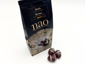 Œufs chocolat lait cacahuètes 100g